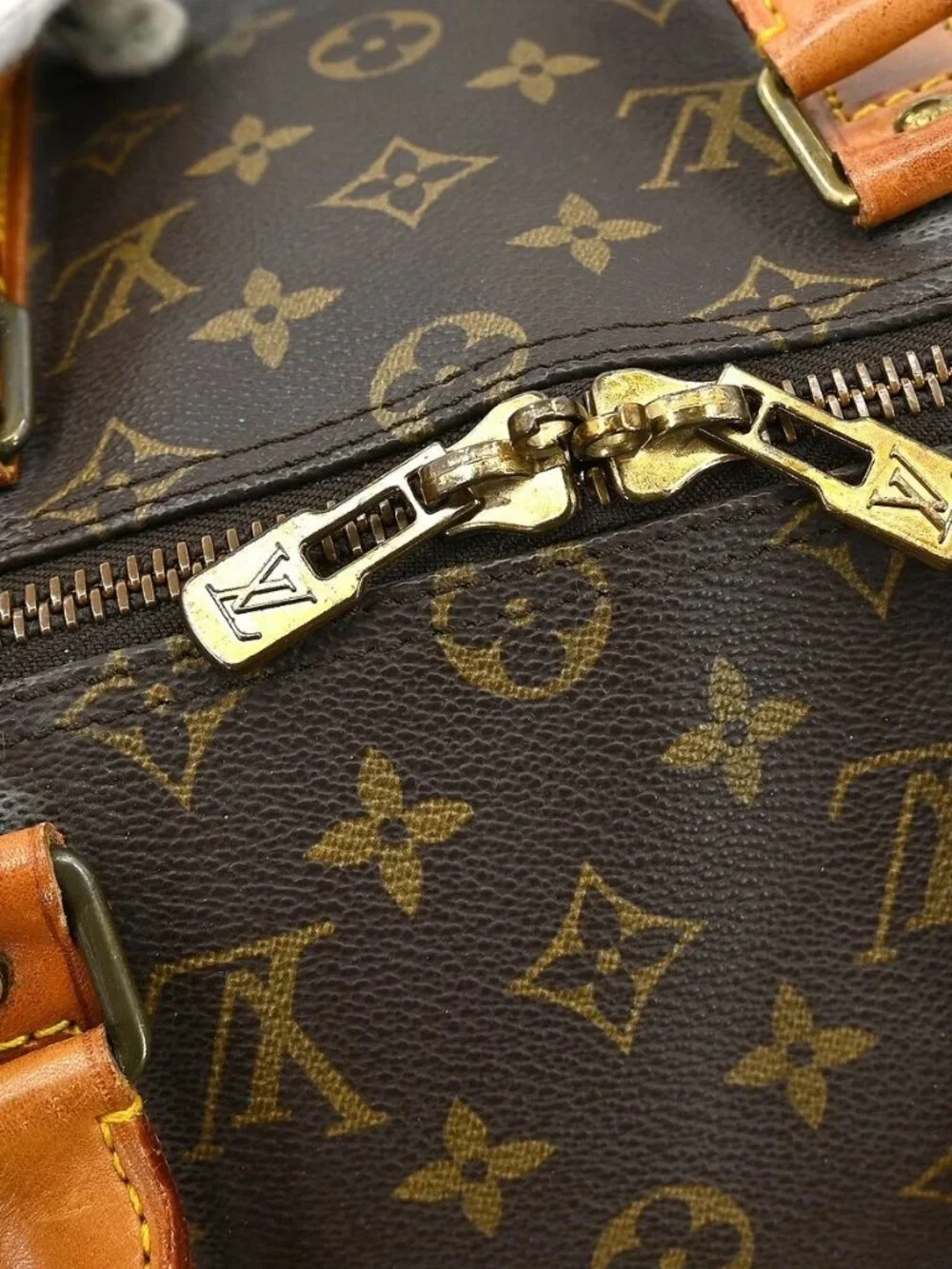 Best01 LOUIS VUITTON KEEPALL 50 TRAVEL HANDBAG MONOGRAM